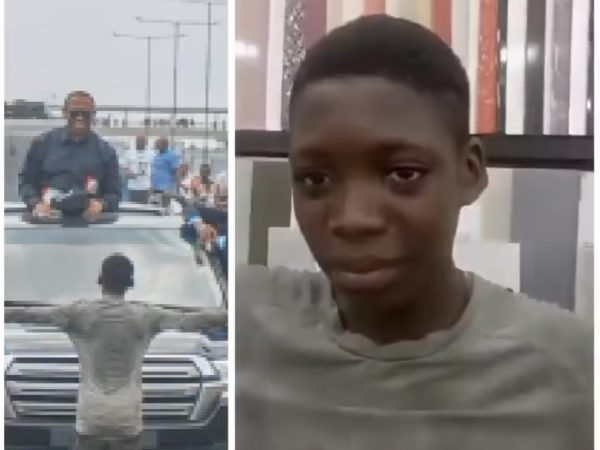 2023 Elections: Why I Stood In Front Of Peter Obi’s Convoy At Lagos Rally – Teenager Reveals | MarvelTvUpdates