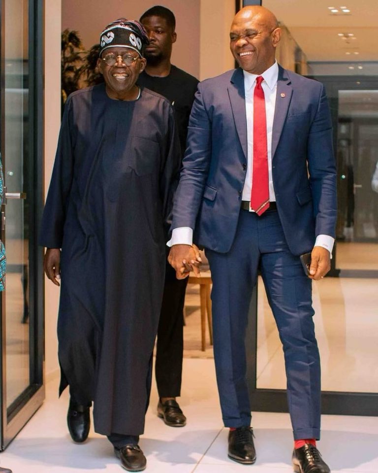 UBA Chairman, Tony Elumelu Receives President-Elect, Tinubu At His Residence | MarvelTvUpdates