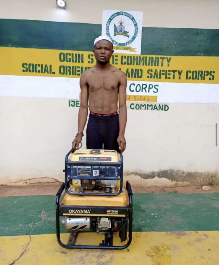 So-Safe Corps Arrest Robbery Suspect, Recovers Stolen Items In Ijebu Ode | MarvelTvUpdates