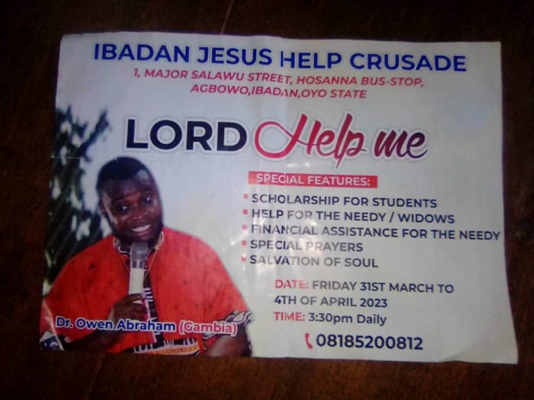 Gambian Pastor Absconds With Worshippers’ Phones After Crusade In Ibadan | MarvelTvUpdates