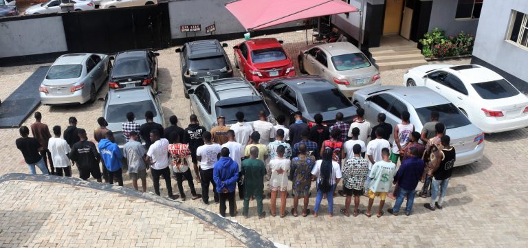 EFCC Arrests 44 Suspected Internet Fraudsters In Ibadan | MarvelTvUpdates