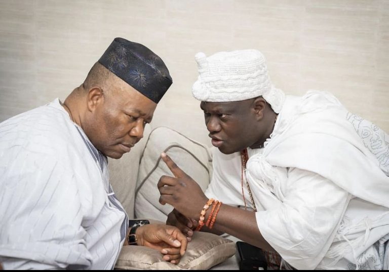 Senator Godswill Akpabio Visits Ooni Of Ife, Seeks Royal Blessings For Senate President Bid (PHOTOS) | MarvelTvUpdates