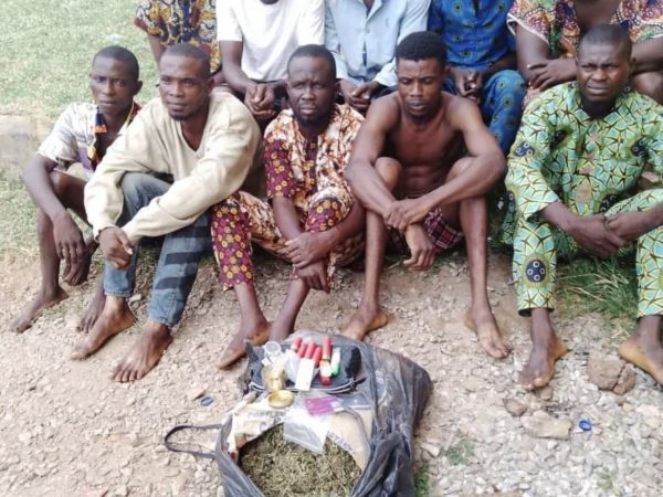 Ogun Police Arrests 10 Members Of Dreaded Eiye Cult Group In Sagamu | MarvelTvUpdates