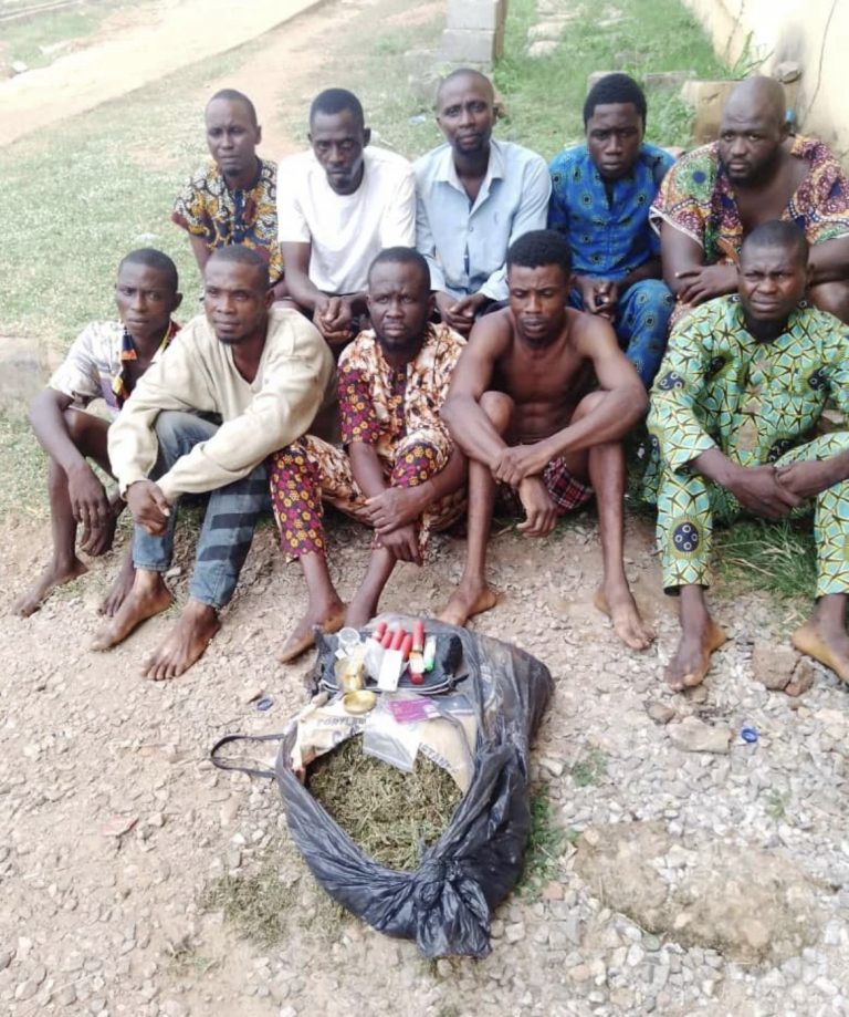 Ogun Police Arrests 10 Members Of Dreaded Eiye Cult Group In Sagamu | MarvelTvUpdates