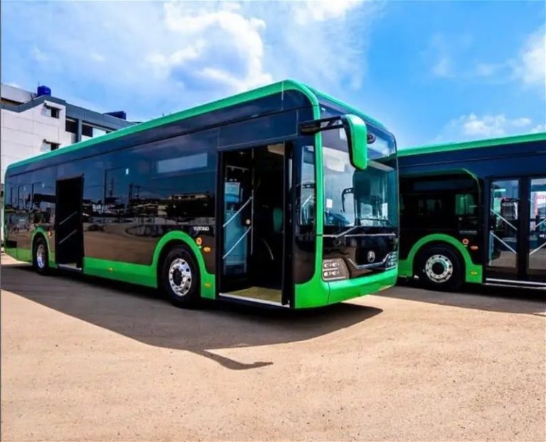 Governor Sanwo-Olu Unveils First Set Of Electric Buses In Lagos (PHOTOS) | MarvelTvUpdates