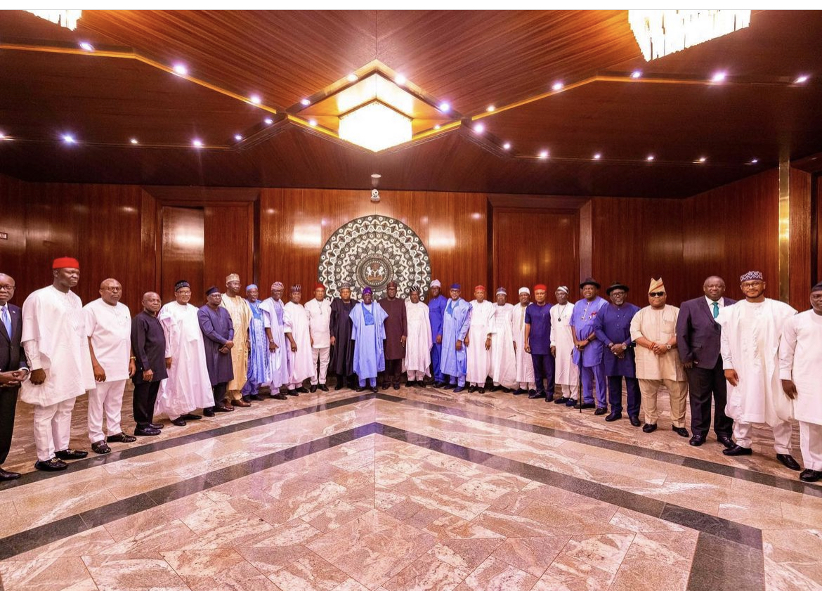 President Bola Tinubu Holds First Meeting With All State Governors | MarvelTvUpdates