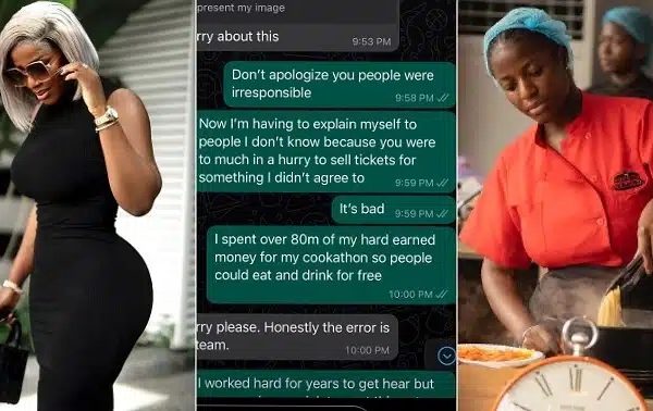 “I Spent N80Million For My Cookathon” – Chef Hilda Baci Cries Out Over N25k Saga With Brand | MarvelTvUpdates