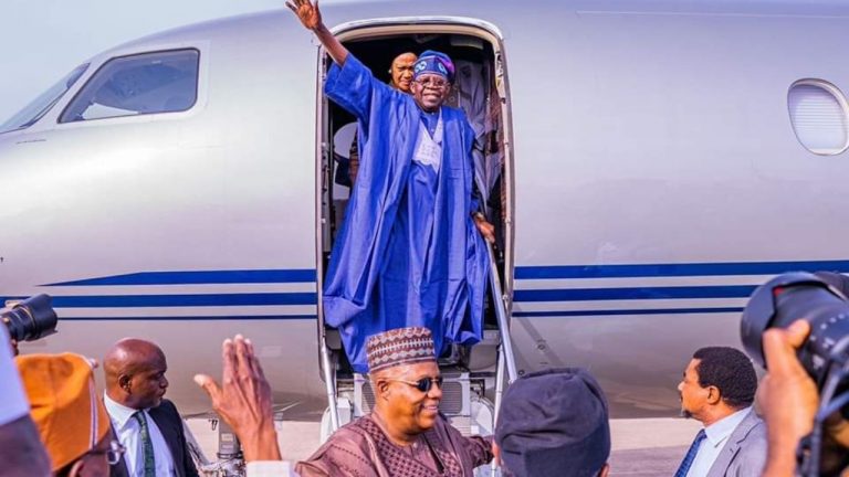 President Bola Tinubu Returned To Nigeria After His Official Trip To Paris And A Private Visit To London | MarvelTvUpdates 