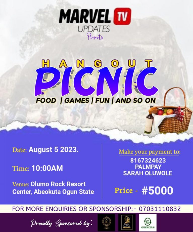 MarvelTvUpdates Hangout At Olumo Rock Resort Center, Abeokuta – You’re Invited | MarvelTvUpdates