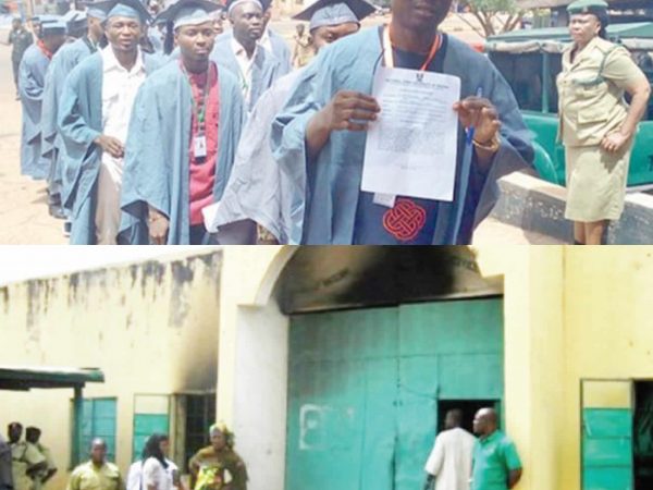 Five Nigerian Inmates Bagged University Degrees As 200 Enroll At NOUN | MarvelTvUpdates