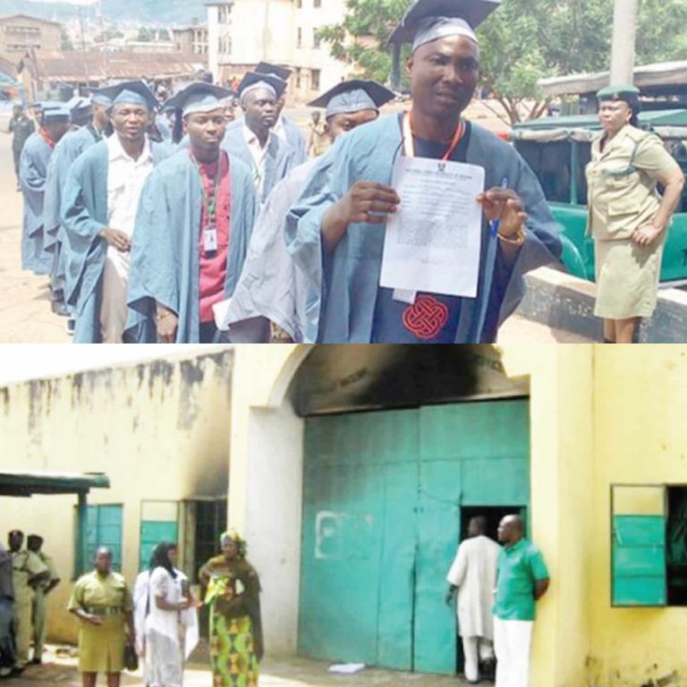 Five Nigerian Inmates Bagged University Degrees As 200 Enroll At NOUN | MarvelTvUpdates