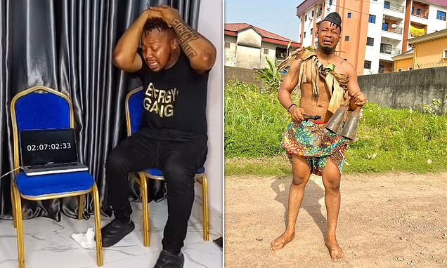 Cry-A-Thon: Nigerian Man Goes Blind During Bizarre Attempt To Break Guinness World Record By Crying For 7 Days Nonstop | MarvelTvUpdates