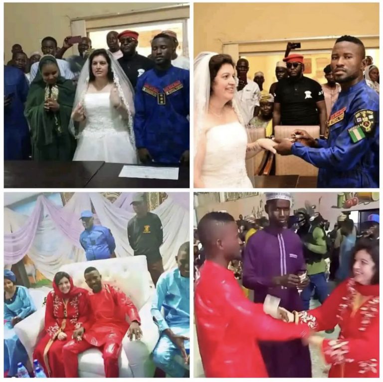 Adamawa Vigilante Marries Norwegian Woman He Met On Social Media | MarvelTvUpdates