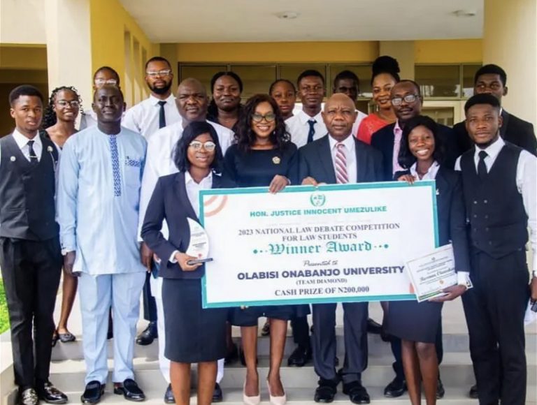 Olabisi Onabanjo Varsity Wins Hon. Justice Innocent Umezulike Debate Competition | MarvelTvUpdates