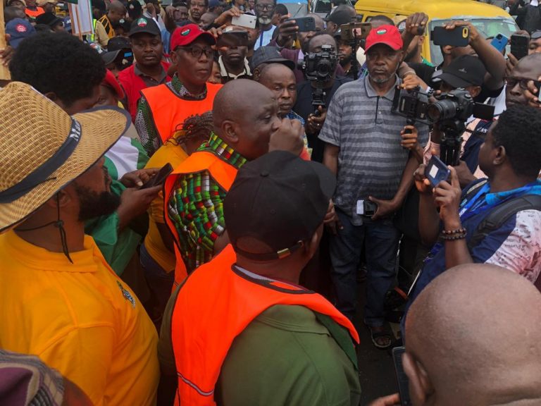 JUST-IN: Nigeria Labour Congress (NLC) Begins Nationwide Protest (VIDEO) | MarvelTvUpdates 