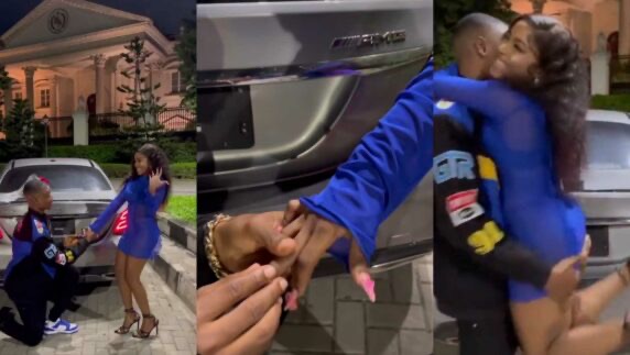 Popular Media Influencer, “Ola Of Lagos” Proposes To Girlfriend Amidst Controversy | MarvelTvUpdates