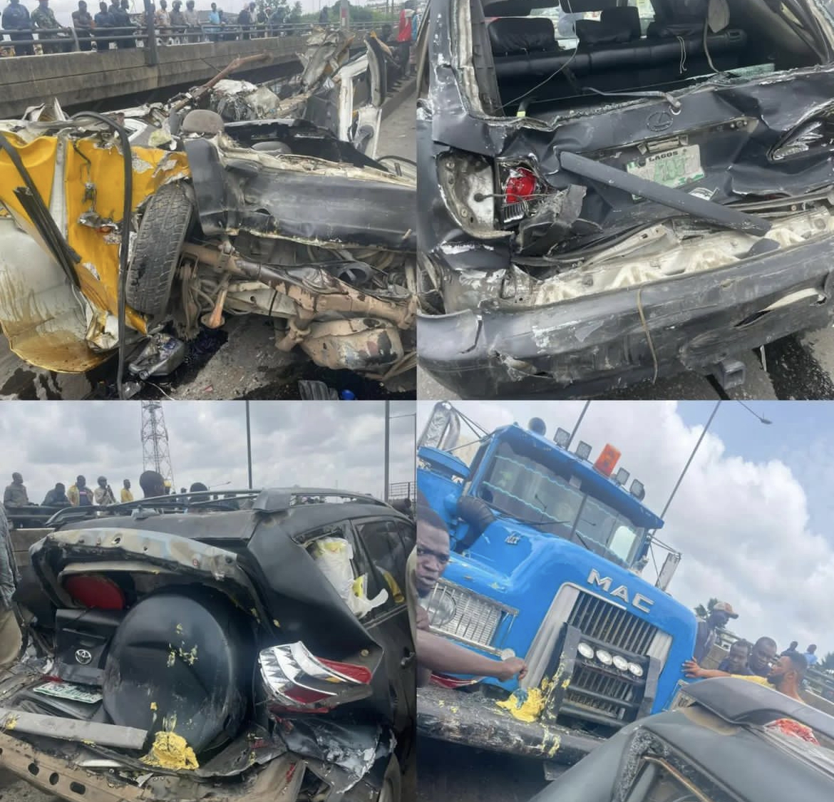 TRAGIC: Two Die In Multiple Accident In Surulere, Lagos | MarvelTvUpdates 