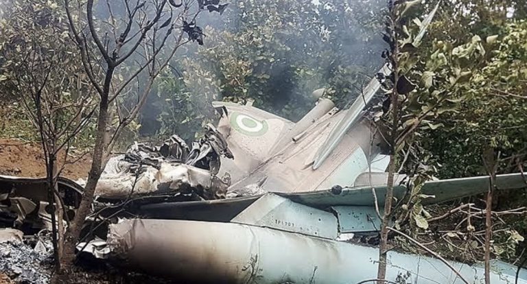 JUST-IN: Nigeria Air-Force Helicopter Crashes In Niger village | MarvelTvUpdates