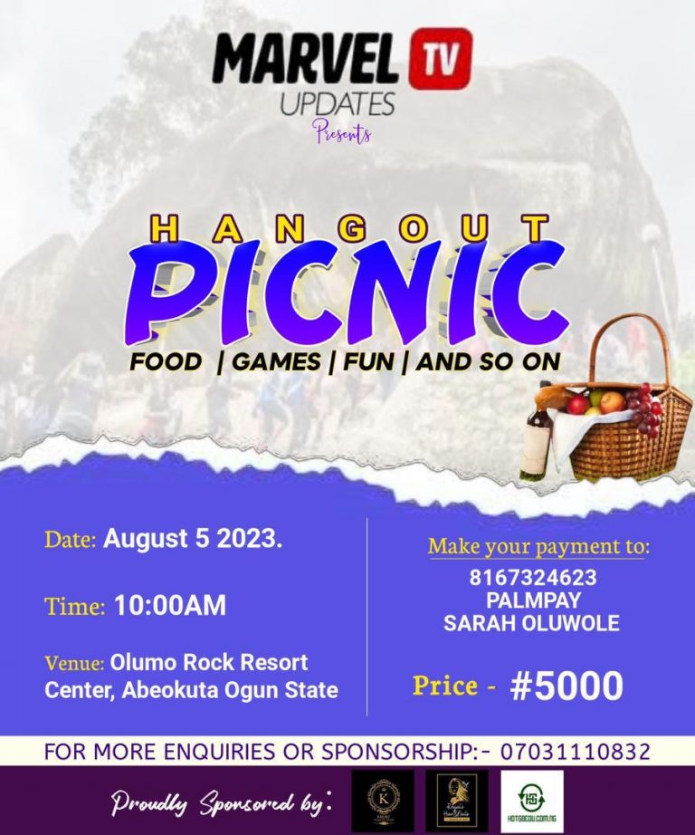 Picnic Hangout At Olumo Rock Resort Center, Abeokuta Today | MarvelTvUpdates