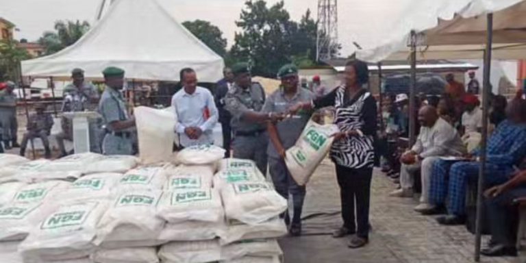 Food Scarcity: Nigeria Customs Begins Sale Of Rice At N10,000 Per 25kg | MarvelTvUpdates