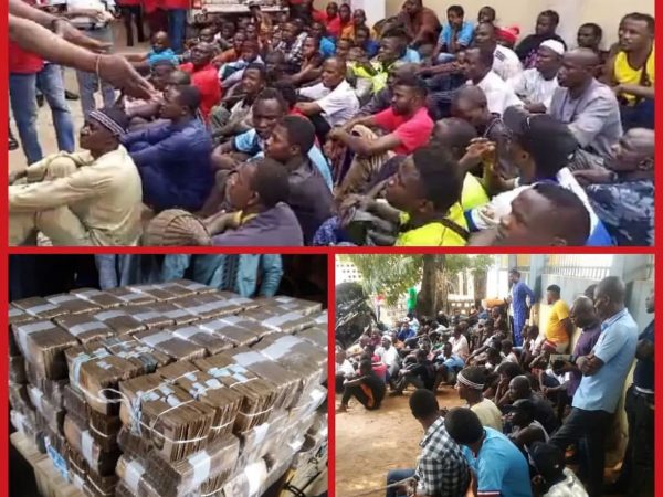 EFCC, JTF Arrest 115 Suspected Currency Racketeers in Enugu, Recover N110m, ,368 | MarvelTvUpdates