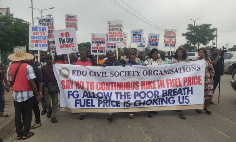 Massive Protests Erupt In Edo State Over Economic Hardship | MarvelTvUpdates