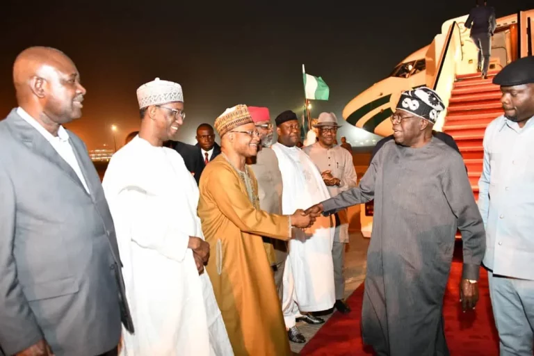 President Bola Tinubu Returns After Two Weeks In France (VIDEO) | MarvelTvUpdates