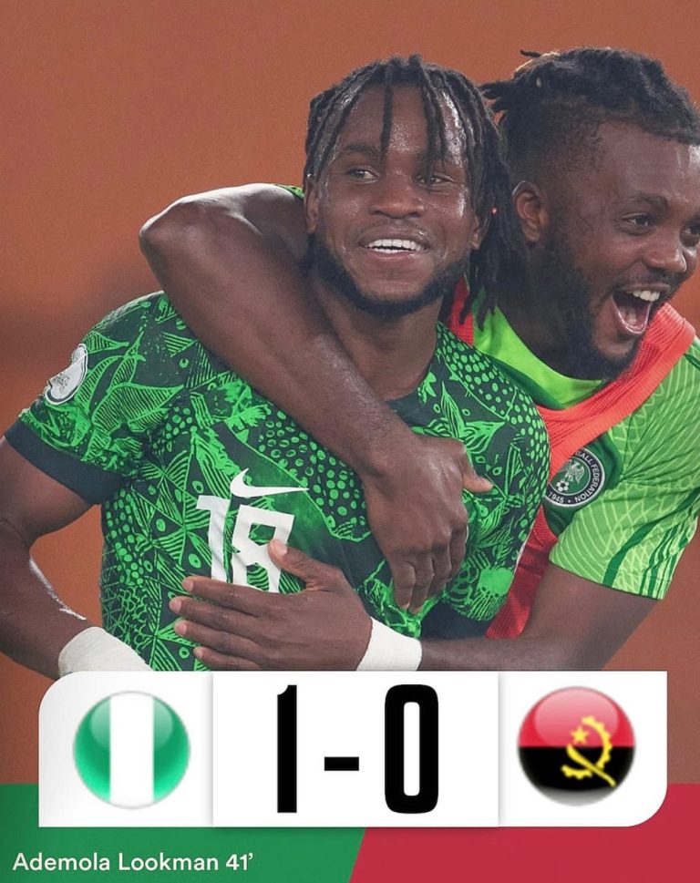 Nigeria’s Super Eagles Beat Angola, Qualifies For AFCON Semi-Finals | MarvelTvUpdates