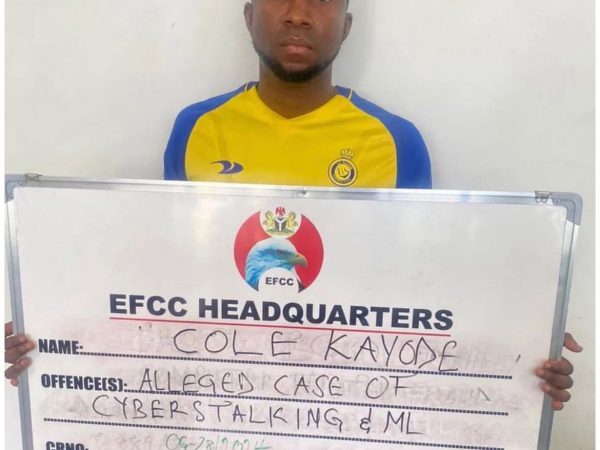 EFCC Arrests Man For issuing Death Threat Against Chairman, Ola Olukoyede (PHOTOS) | MarvelTvUpdates 