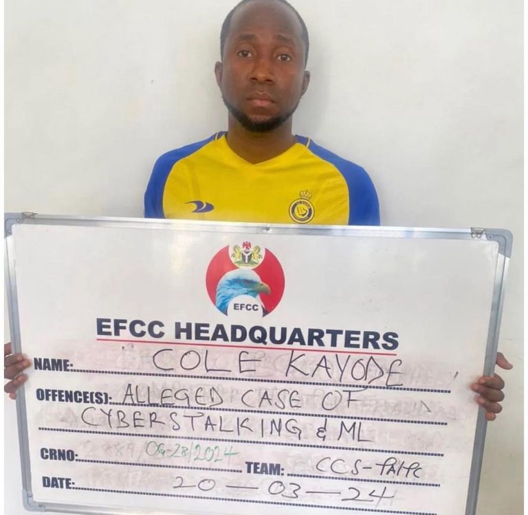 EFCC Arrests Man For issuing Death Threat Against Chairman, Ola Olukoyede (PHOTOS) | MarvelTvUpdates 