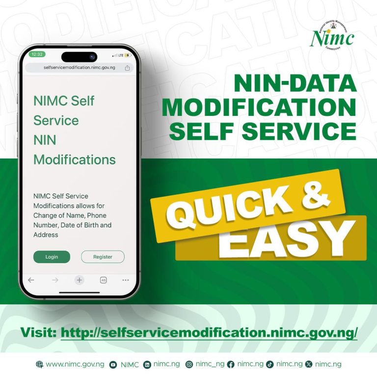 NIMC Unveils Mobile App For Nigerians To Correct Name, Date Of Birth, Others On NIN | MarvelTvUpdates