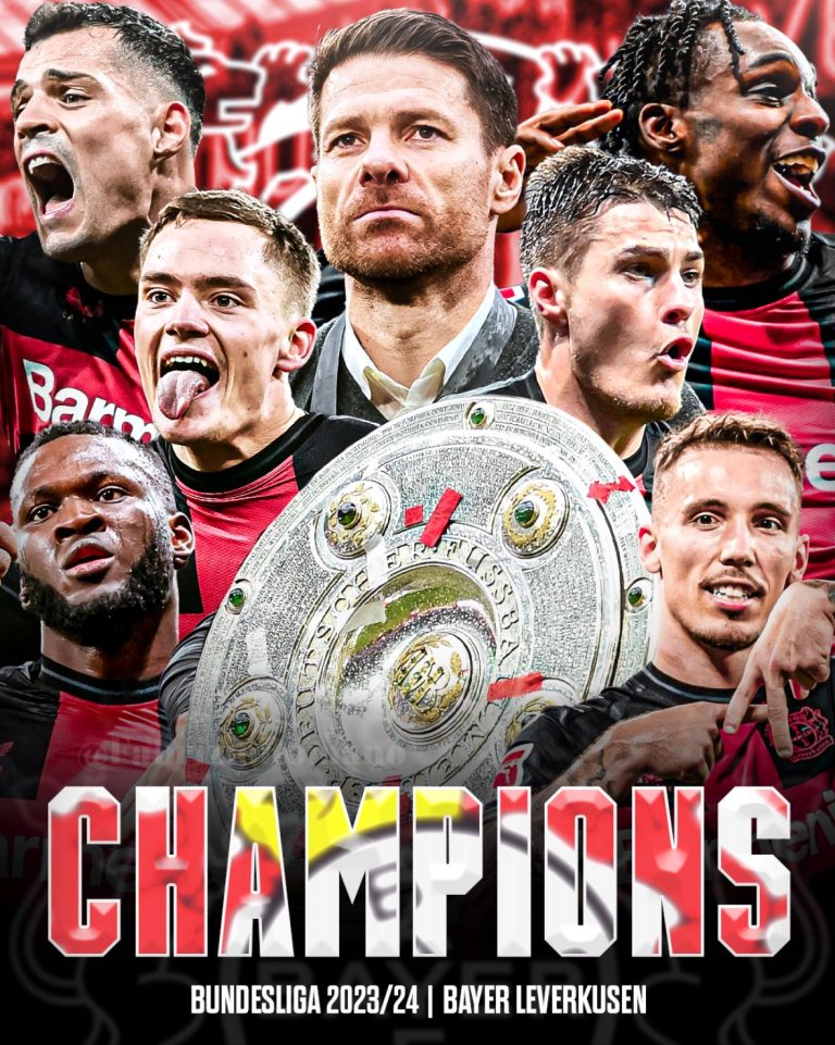 JUST-IN: Bayer Leverkusen Win First Bundesliga Title In Their History | MarvelTvUpdates