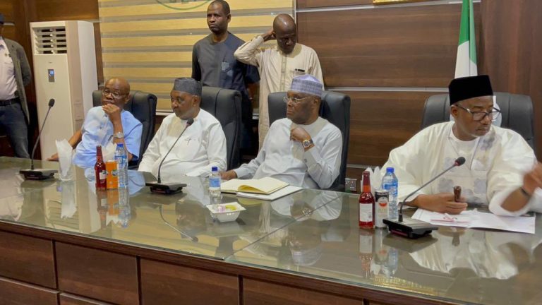 Tinubu’s Minister, Wike, Atiku And Others Attend PDP National Caucus Meeting | MarvelTvUpdates