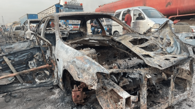 5 Killed, Over 70 Cars Burnt As Tanker Explodes In Rivers | MarvelTvUpdates