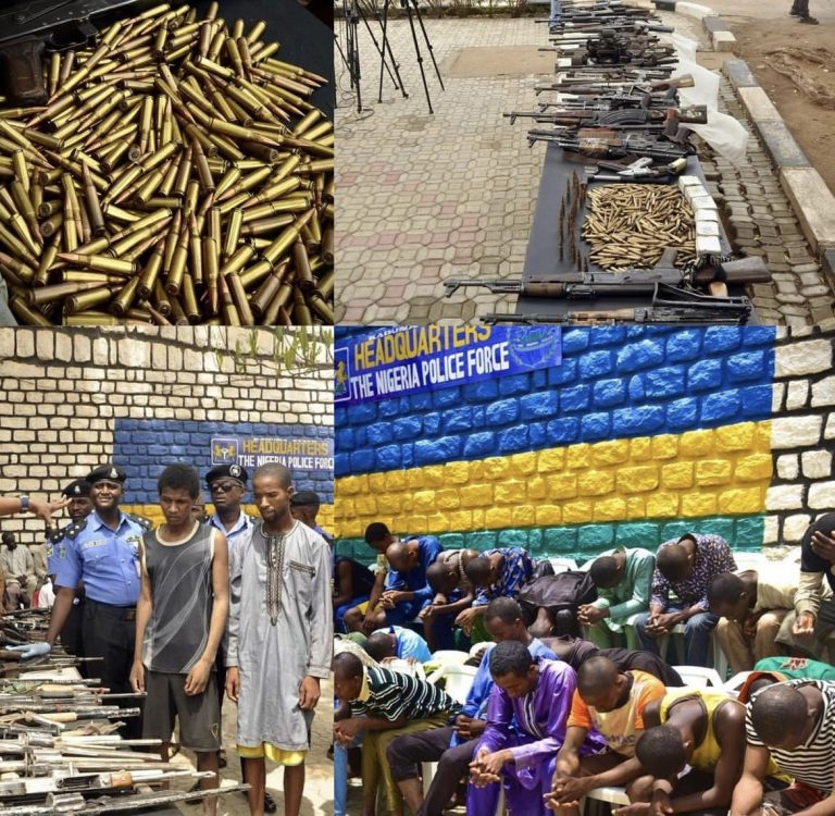 Police Arrests And Parade Masterminds Of Abuja/Kaduna Train Attack (PHOTOS | MarvelTvUpdates