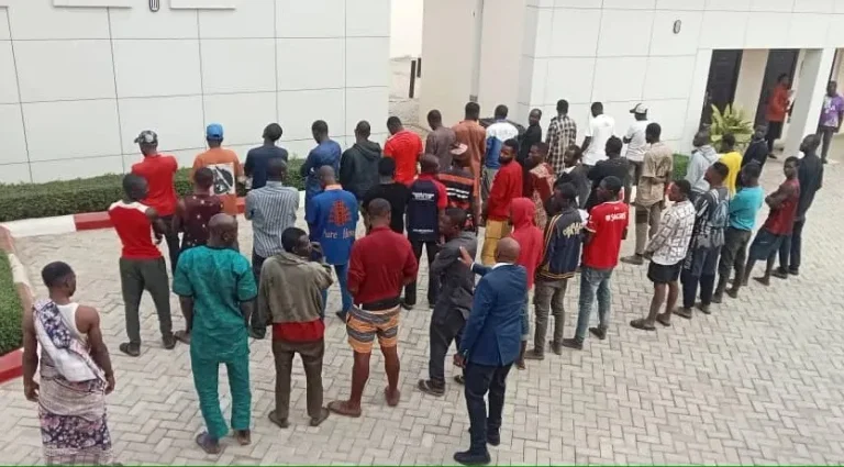 EFCC Arrests 64 Suspected Internet Fraudsters, Recovers 18 vehicles, 112 Mobile Phones | MarvelTvUpdates