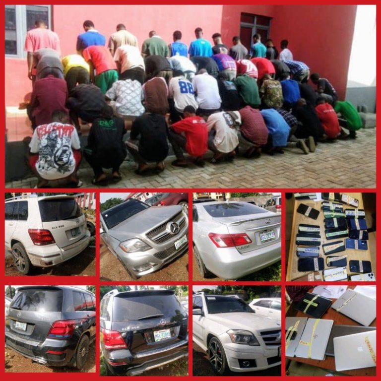 EFCC Arrests 46 Suspected Internet Fraudsters | MarvelTvUpdates