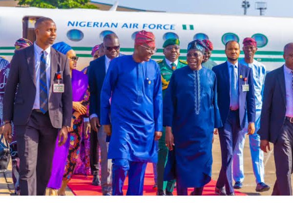 President Bola Tinubu Arrives Lagos To Flag Off Coastal Highway, Other Projects | MarvelTvUpdates