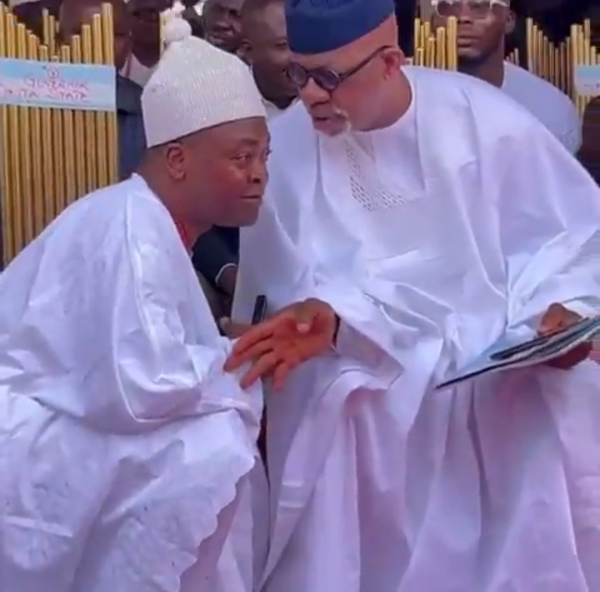 Fayose’s Former Aide, Lere Olayinka Knocks Gov. Dapo Abiodun For Allowing A Monarch Squat Before Him (VIDEO) | MarvelTvUpdates