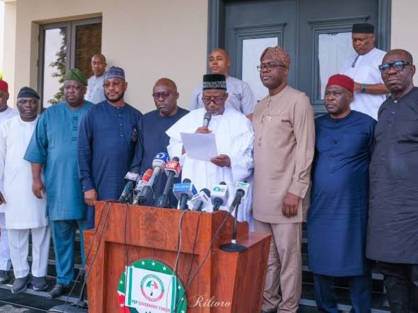 PDP Governors Declare Support For Organized Labour Demand On Minimum Wage | MarvelTvUpdates