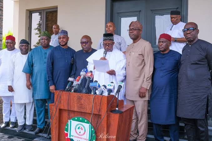 PDP Governors Declare Support For Organized Labour Demand On Minimum Wage | MarvelTvUpdates