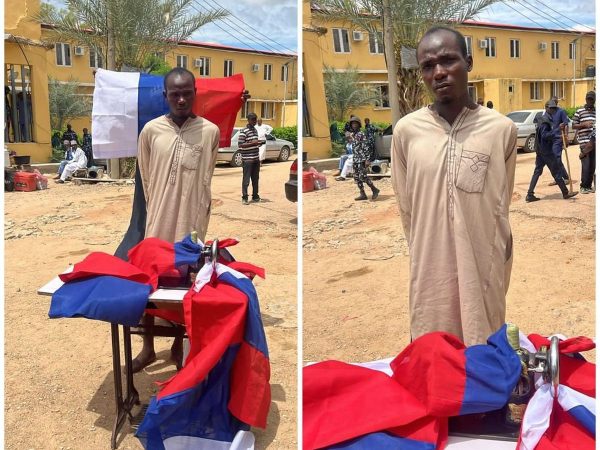 JUST-IN: DSS Arrest Tailor Sewing Russian Federation Flags | MarvelTvUpdates