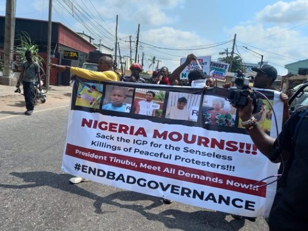 #EndBadGovernance Protesters Demand IGP’s Sack | MarvelTvUpdates