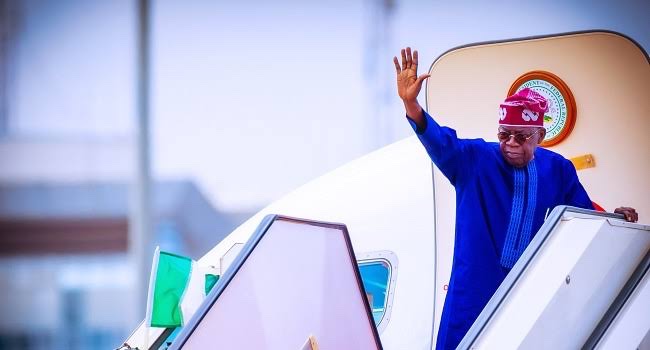 President Bola Tinubu Departs For France | MarvelTvUpdates