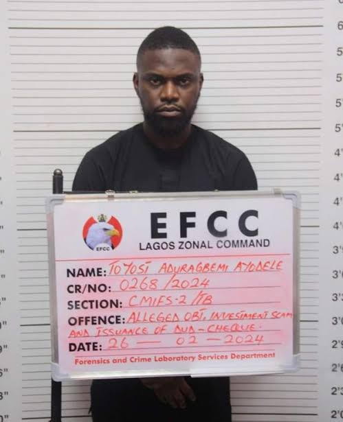 EFCC Arraigns Agrorite CEO, Ayodele Toyosi, Over ‘N600m, ,000 Scam’ | MarvelTvUpdates