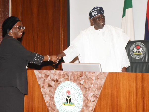 JUST-IN: President Bola Tinubu Swears In Kekere-Ekun As Acting Chief Justice Of Nigeria | MarvelTvUpdates