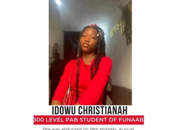 FUNAAB Female Student Kidnapped In Lagos | MarvelTvUpdates