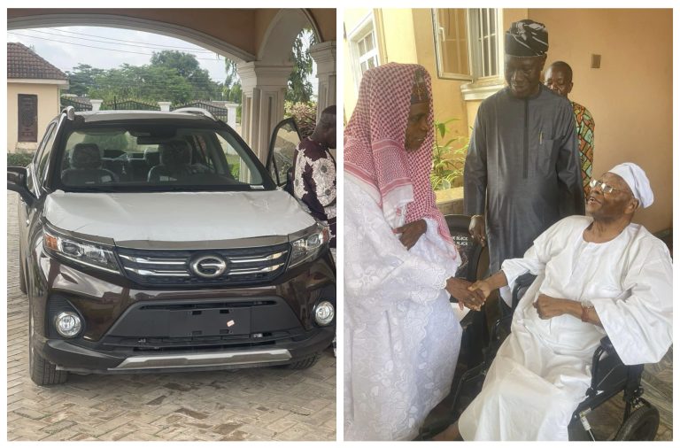 Awujale Oba Dr. Sikiru Adetona Keeps Promise, Gifts Chief Imam of Ijebu Igbo a Brand New SUV | MarvelTvUpdates