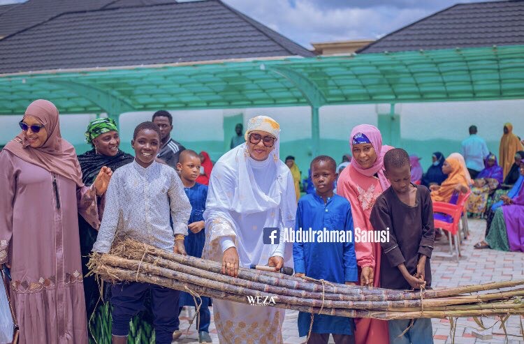 “Sugarcane Sticks as Empowerment Tools”: Rep Aminu Aliyu’s Wife Sparks Controversy in Bauchi