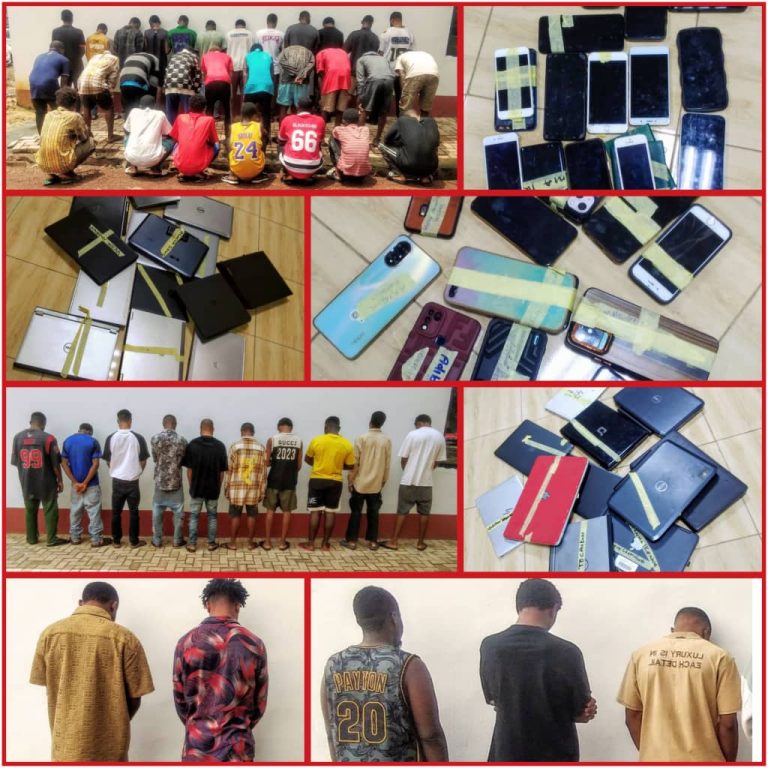 EFCC Arrests 44 Suspected Internet Fraudsters In Ebonyi, Anambra States | MarvelTvUpdates